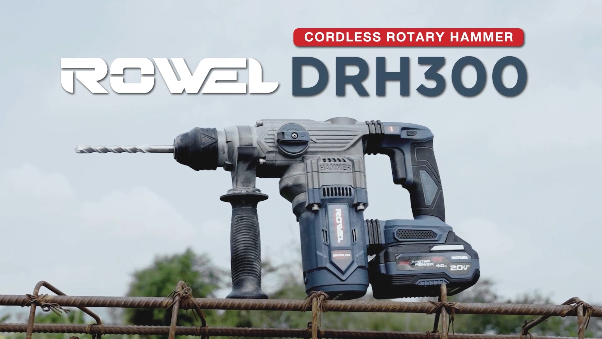 One Day with ROWEL DRH300 หน้าไซต์จริง ช่างใช้จริง